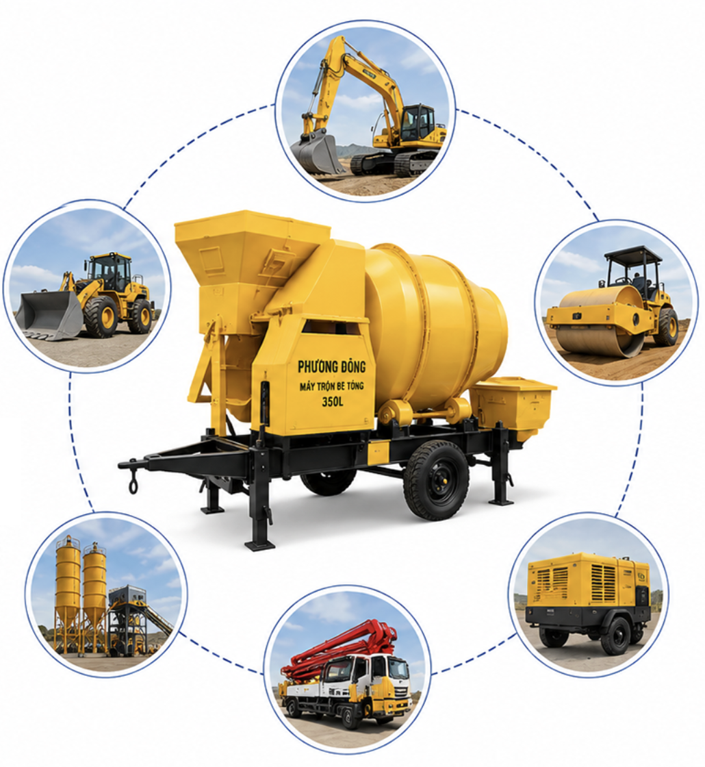 NHẬN THÔNG TIN TỪ Máy Xây Dựng PHƯƠNG ĐÔNG