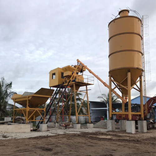 Trạm Trộn Bê Tông 25m3/h (HZS 25)