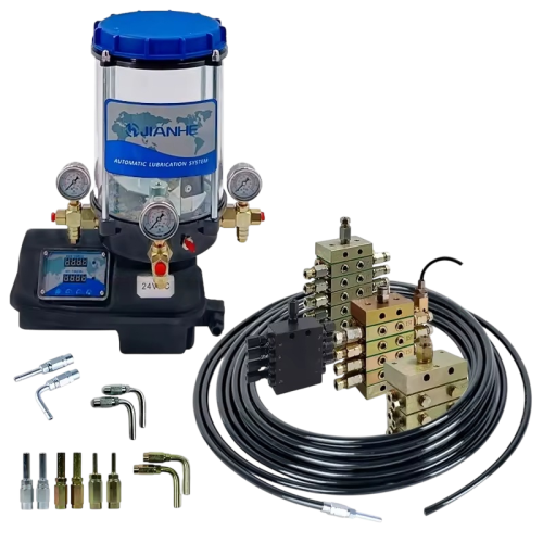 Bơm Mỡ Tự Động Cối Trộn