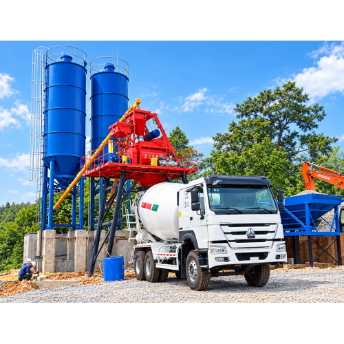 Trạm Trộn Bê Tông 60m3/h (HZS 60)