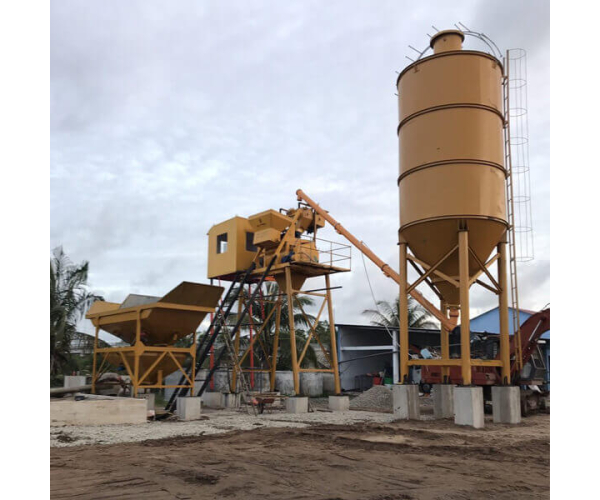 Trạm Trộn Bê Tông 25m3/h (HZS 25)