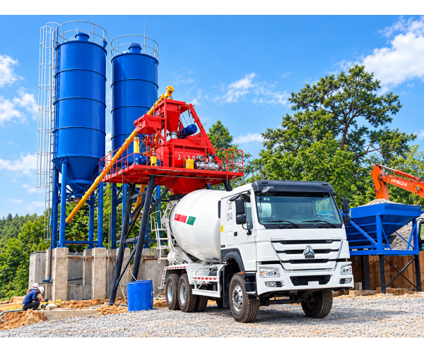 Trạm Trộn Bê Tông 60m3/h (HZS 60)